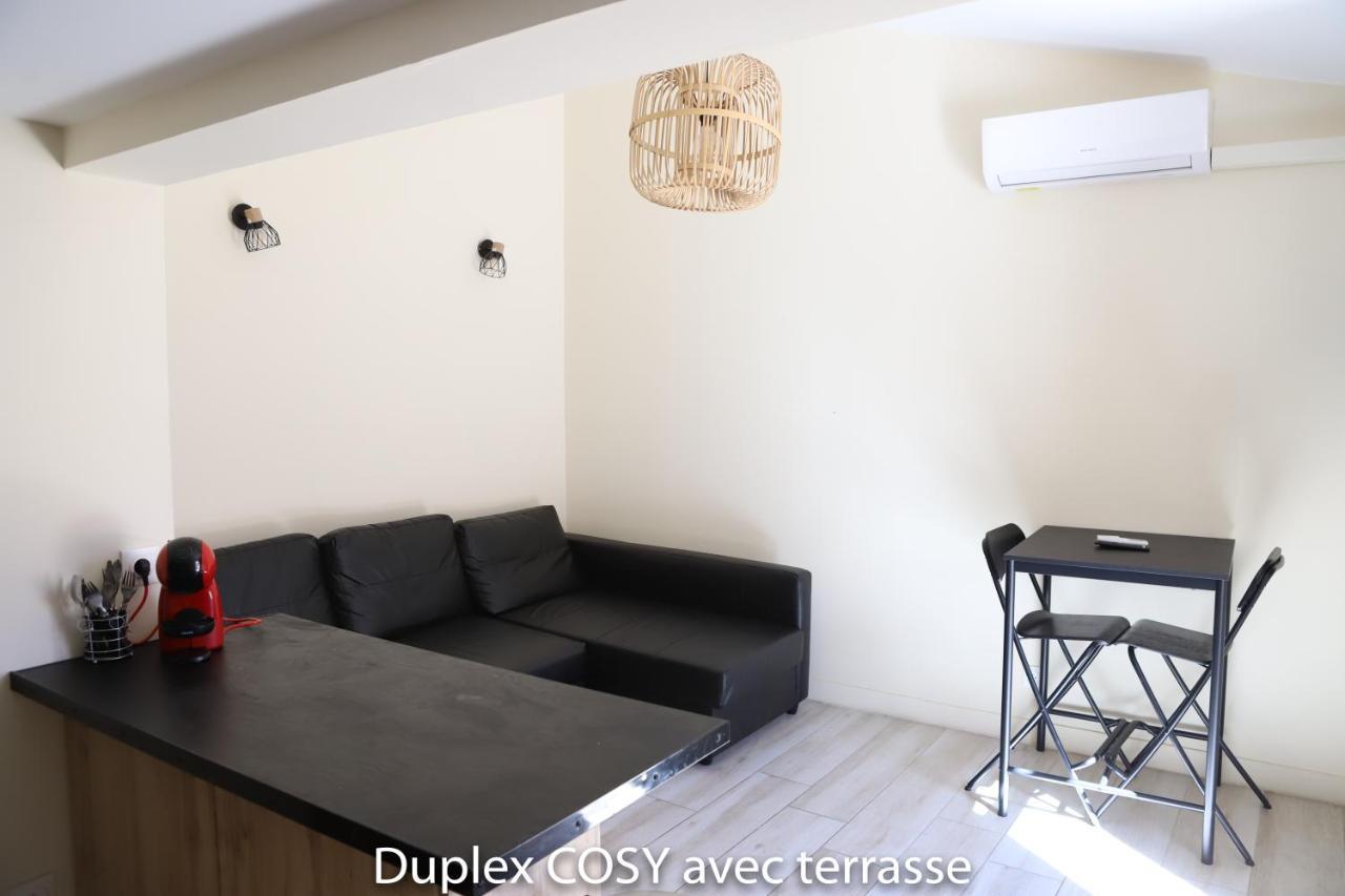 Duplex Cosy Avec Terrasse Apartment Marseille Bagian luar foto